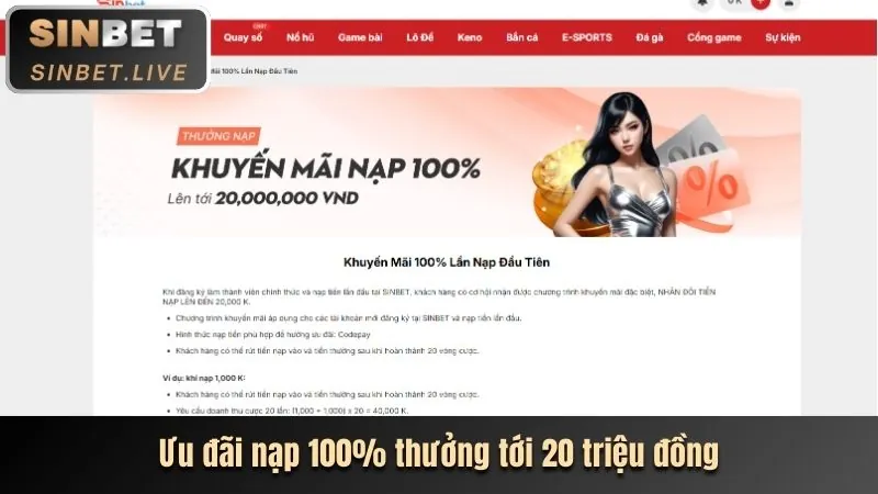 Đánh giá Sinbet Casino